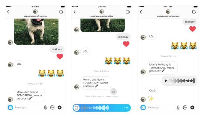 instagram-10180307873260 Instagram Direct agora permite enviar áudios bem ao estilo WhatsApp