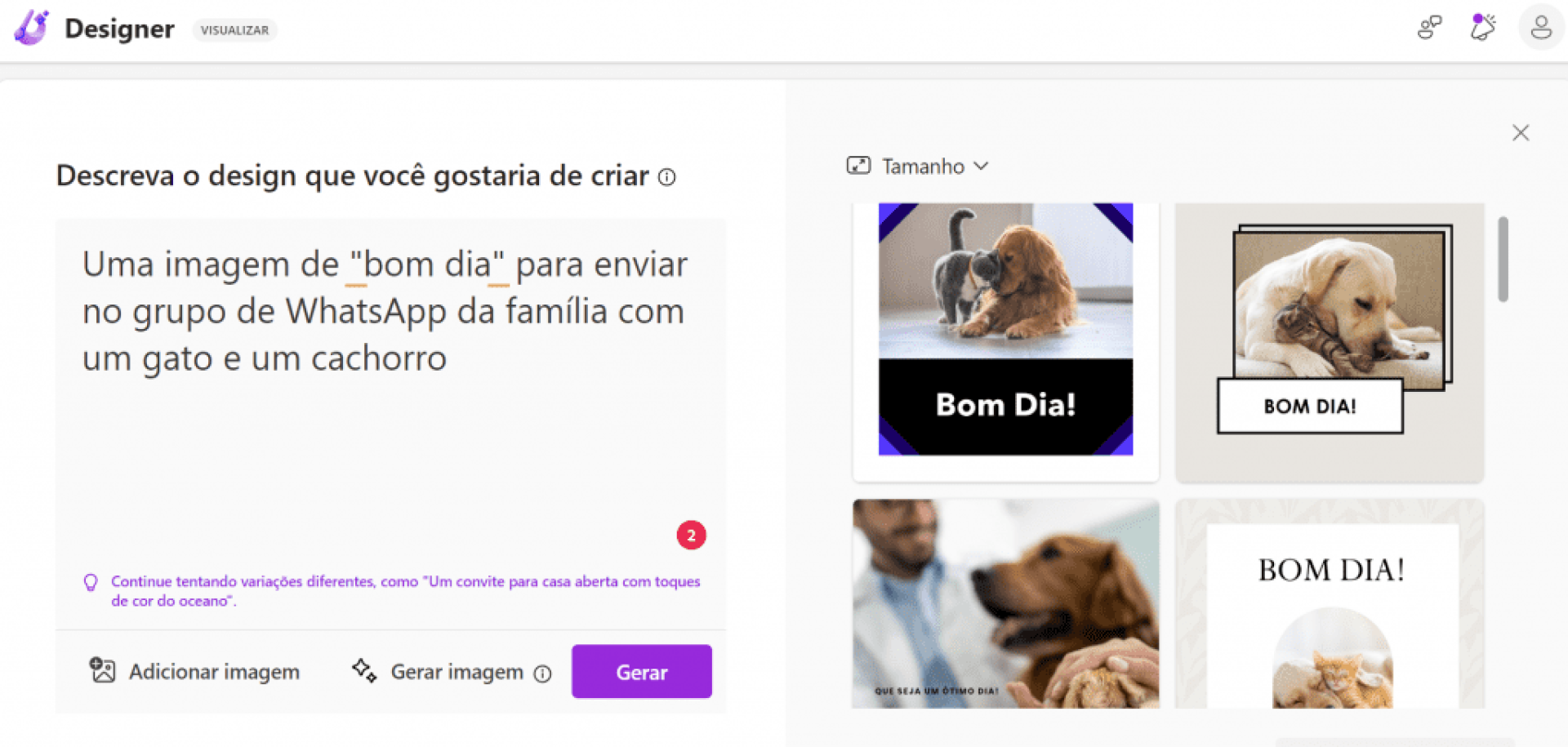 Microsoft Designer: ferramenta de IA para designs é liberada na web ...