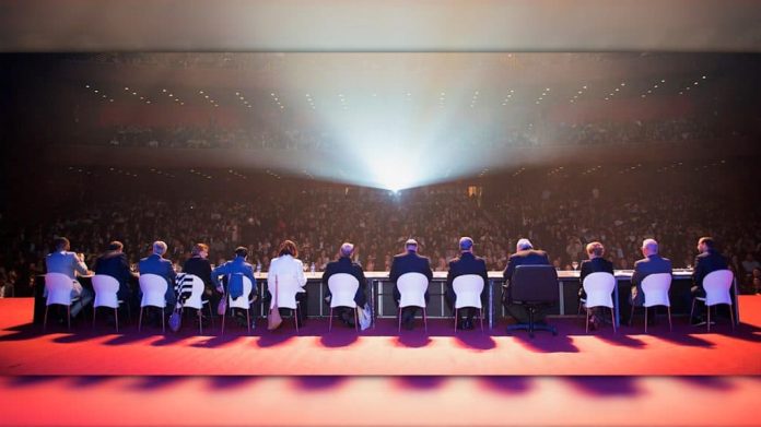 Cerimônia da abertura da 75ª Reunião Anual da SBPC, no Teatro Guaíra, em Curitiba