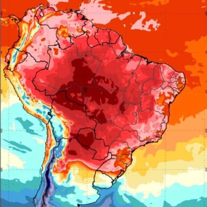 Cidade de 10 mil habitantes registra maior temperatura do ano no Brasil