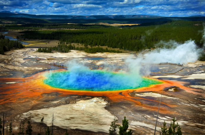 Vírus gigante antigo é encontrado nas fontes termais de Yellowstone