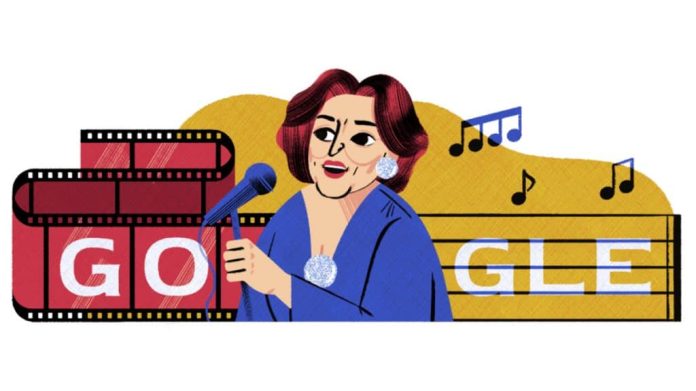 Doodle do Google que homenageia a artista Bibi Ferreira