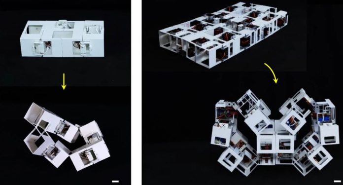 Robô “Transformer” poder ajudar a construir estruturas no espaço