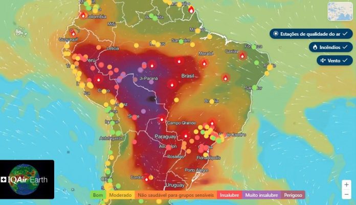 mapa air brasil