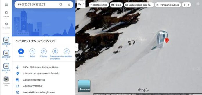 “Porta” na Antártica descoberta pelo Google Maps tem mistério resolvido