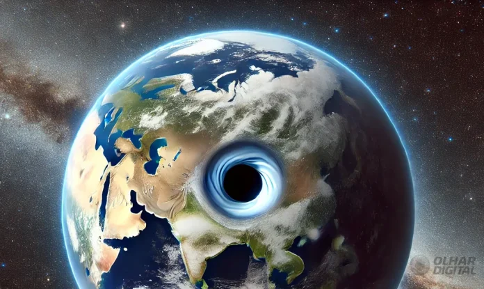 Buracos negros primordiais podem deixar asteroides e planetas ocos