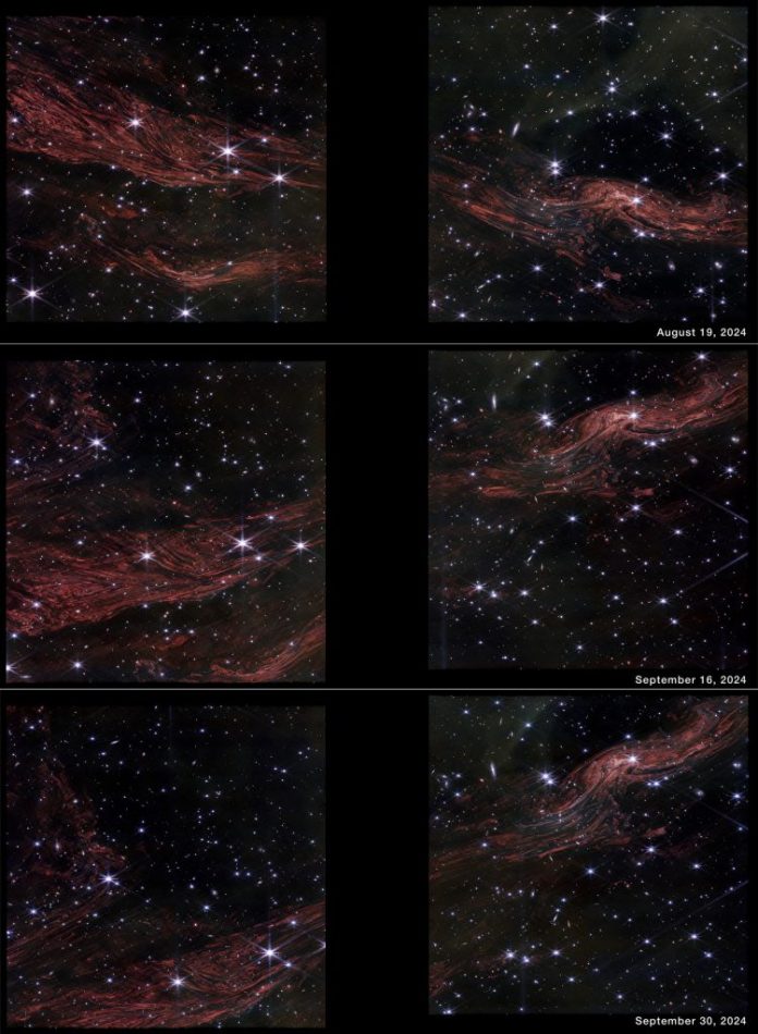 Painéis com timelapse dos ecos