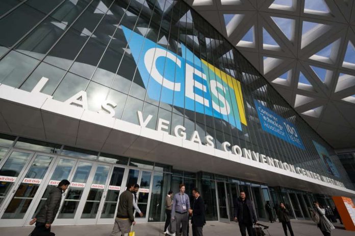 Fachada da CES em Las Vegas