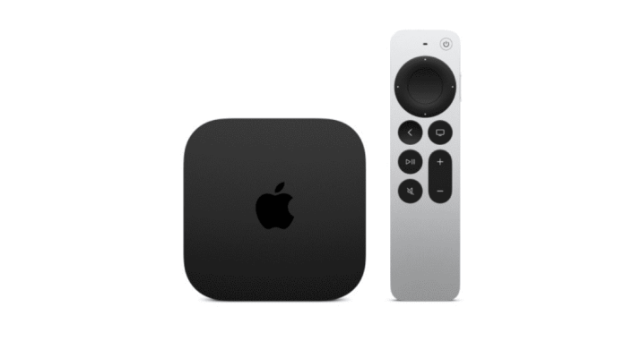 Imagem mostrando o Apple TV