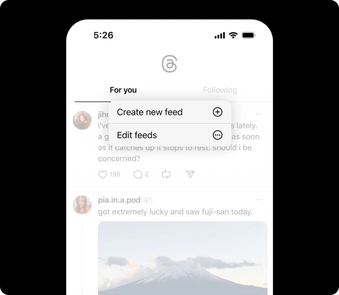 Threads anuncia recurso que se popularizou no Bluesky