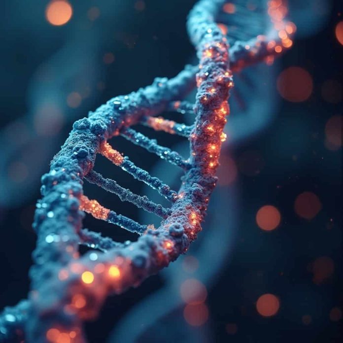 Representação digital do DNA