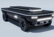 Caminhão de carga autônomo da empresa Glid Technologies