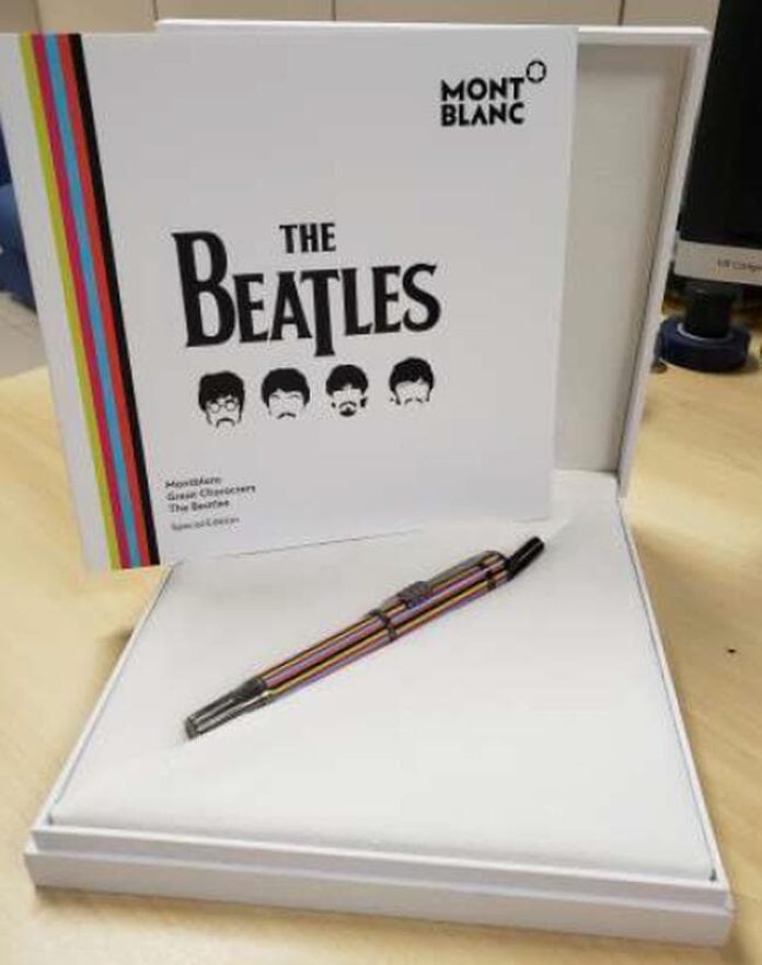 Caneta da Mont Blanc dos Beatles