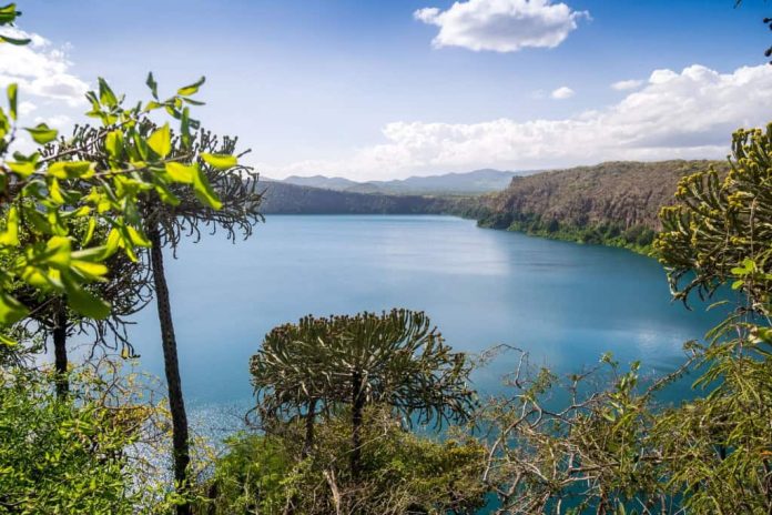 Lago Chala campo magnético