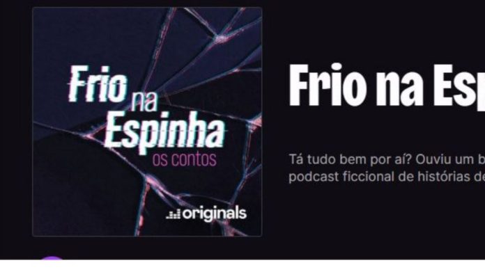 Print da imagem do logo do podcast Frio na Espinha do Deezer