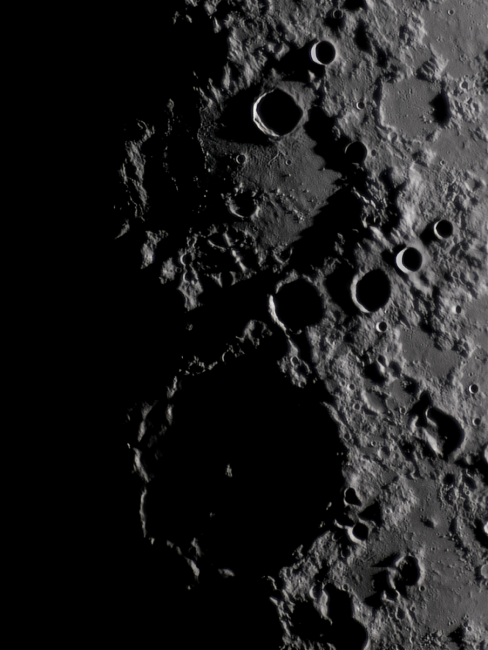 Crateras gigantes e fúria solar nas Imagens Astronômicas da Semana