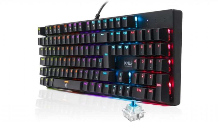 Teclado Mecânico Gamer Knup ABNT2