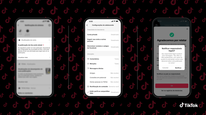 TikTok lança novos recursos para proteger jovens e verificar fatos