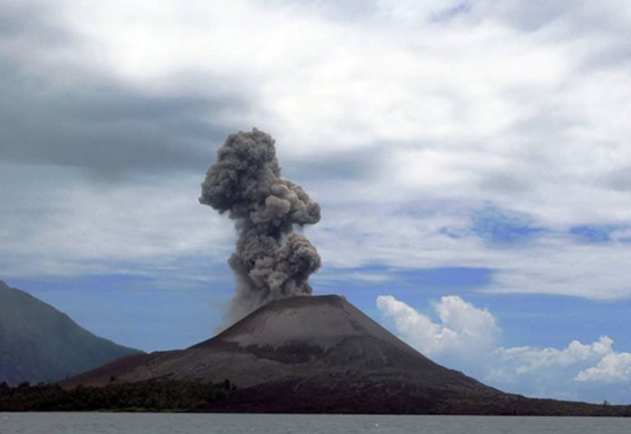 vulcão krakatoa