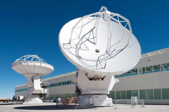 Instalações do Atacama Large Millimeter Array (ALMA)