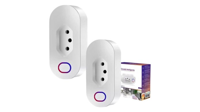 Automatize sua casa com economia: kit com 2 tomadas inteligentes Wi-Fi em oferta