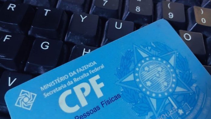 Imagem ilustrando o uso do cpf