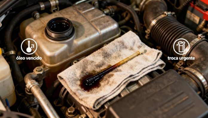 Como saber se o óleo está vencido ou se ainda aguenta mais uns quilômetros