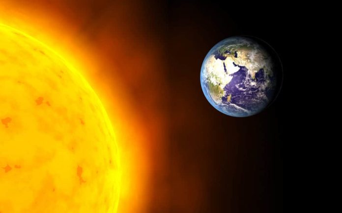 Até onde seria possível “afundar” dentro do Sol?