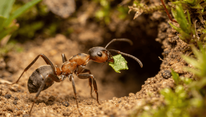 Essas formigas cultivam fungos como se fossem agricultores