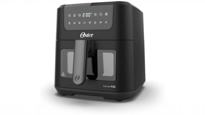 Fritadeira elétrica em oferta: modelo da Oster com vidro frontal está com desconto imperdível