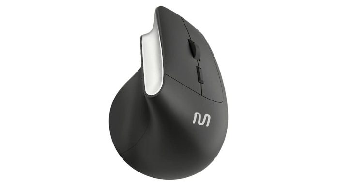 Mouse vertical em oferta: design ergonômico e clique silencioso Mouse vertical em oferta: design ergonômico e clique silencioso