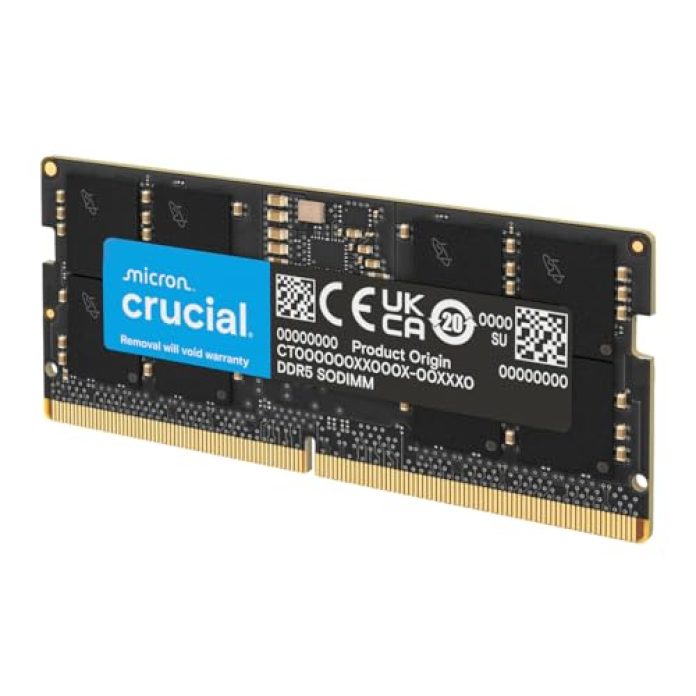 Crucial Memória RAM DDR5, 16GB, 4800MHz, CL40, para Notebook