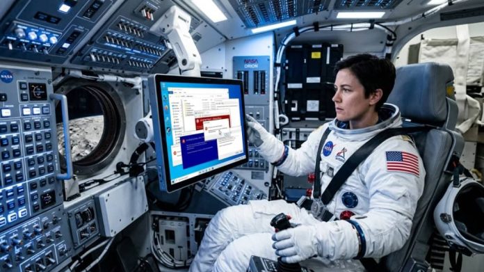 "Houston, temos dois Outlooks": Astronautas da Artemis II pedem suporte para Microsoft Outlook